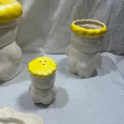 Vintage Bobby Baker/ Philsbury doughboy cookie jar set
