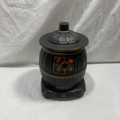 Vintage Black McCoy Oven Cookie Jar