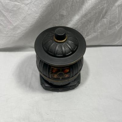 Vintage Black McCoy Oven Cookie Jar