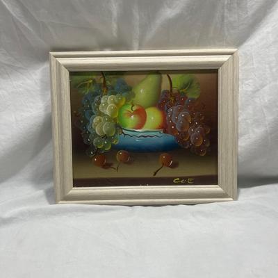 COE Artist impressionist painting framed