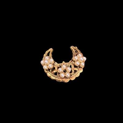 Set of Four Gold Toned Brooches