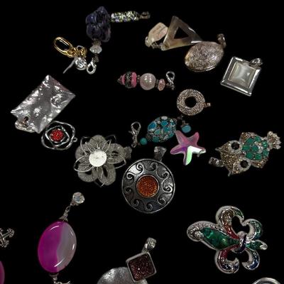 Collection Of assorted Necklace Pendants