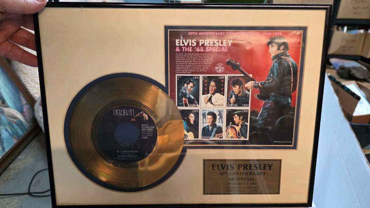 Elvis Presley 30th Anniversary ’68 Special Limited Edition 24kt Gold ...