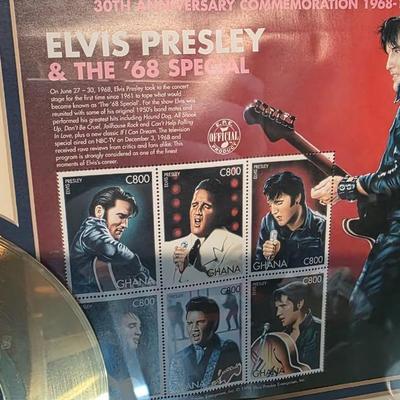 Elvis Presley 30th Anniversary ’68 Special Limited Edition 24kt Gold ...