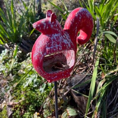OUTDOOR YARD DECOR RED!