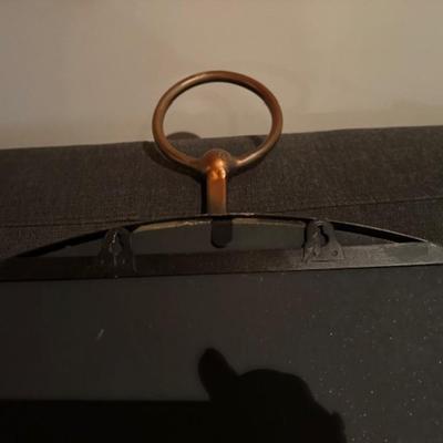 ANTHROPOLOGIE HOOP MIRROR