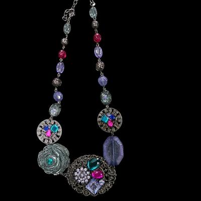 Vintage Colorful Beaded Necklaces