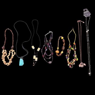 Set Of 8 Assorted Necklaces