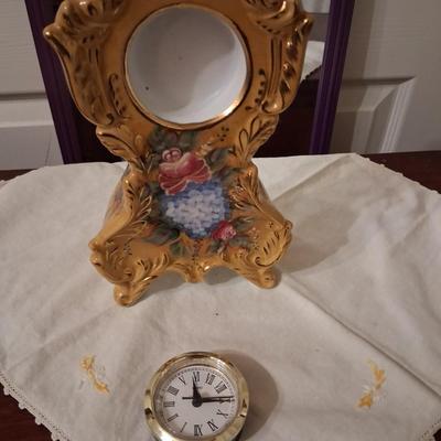 Beautiful Porcelain Clock