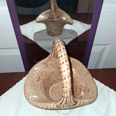 MCM Byron Molds Ceramic Woven Basket