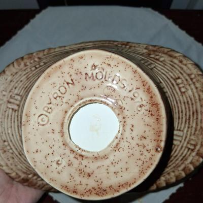 MCM Byron Molds Ceramic Woven Basket