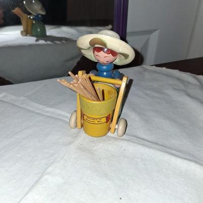 Antique Volco Toothpick Holder