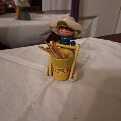 Antique Volco Toothpick Holder