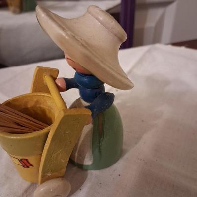 Antique Volco Toothpick Holder