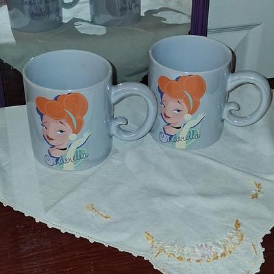 Pair of Disney Cinderella Mugs