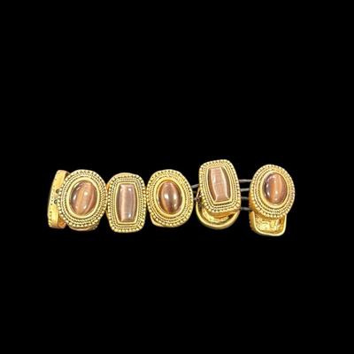 Collection of Gold Toned Bracelets