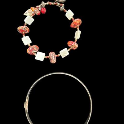 Cuff, Bangle Bead and more Bracelets Set of 11