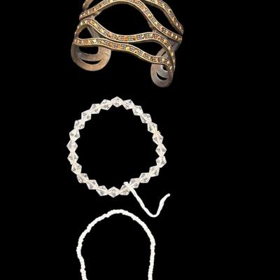 Cuff, Bangle Bead and more Bracelets Set of 11