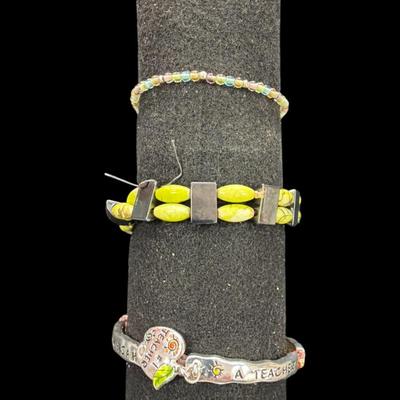 Assortment of Bracelets includes Medical ID Bracelet