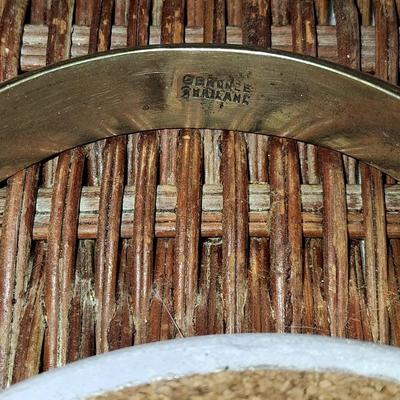 "3Bronce Thailand" Bronze & Cloisonne Bracelet