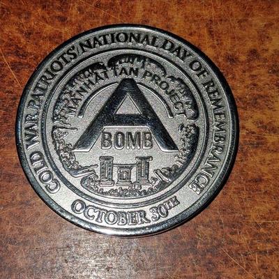 A Bomb Challenge Coin