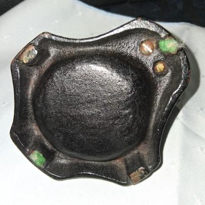 Cast Iron Antique Ashtray