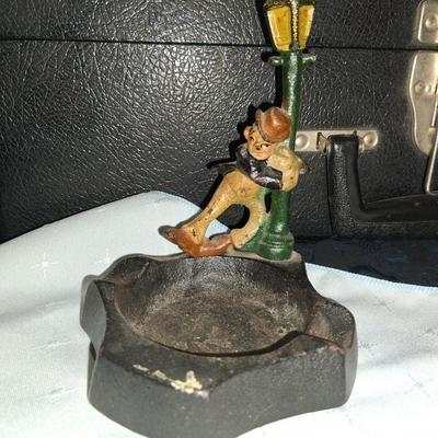 Cast Iron Antique Ashtray