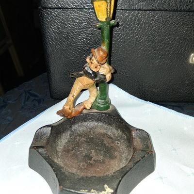 Cast Iron Antique Ashtray