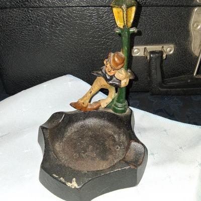Cast Iron Antique Ashtray
