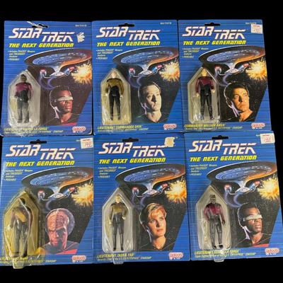 Star Trek: The Next Generation Four-Inch Action Figure Assortment ...