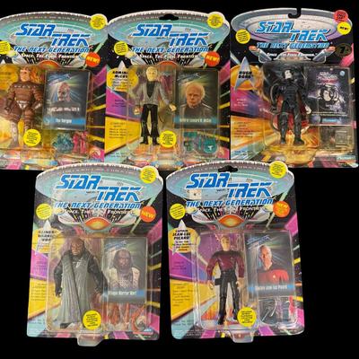 Star Trek The Next Generation 4 1/2 Inch Action Figure Assortment ...