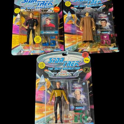 Star Trek The Next Generation 4 1/2 Inch Action Figure Assortment ...