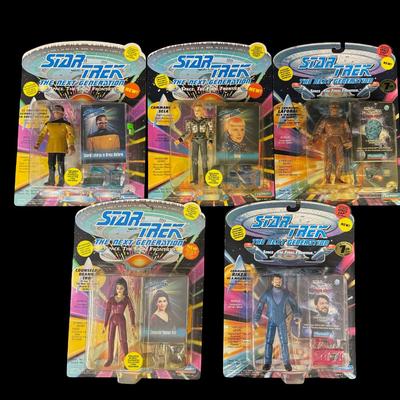 Star Trek The Next Generation 4 1/2 Inch Action Figure Assortment ...