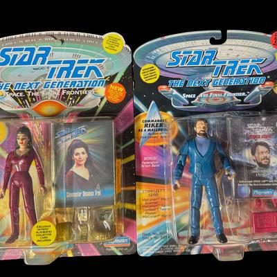 Star Trek The Next Generation 4 1/2 Inch Action Figure Assortment ...