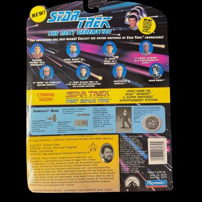 Star Trek The Next Generation 4 1/2 Inch Action Figure Assortment ...