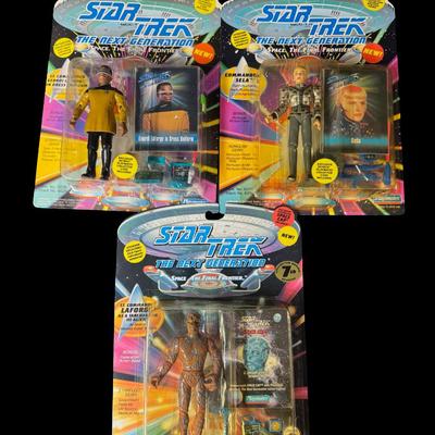 Star Trek The Next Generation 4 1/2 Inch Action Figure Assortment ...