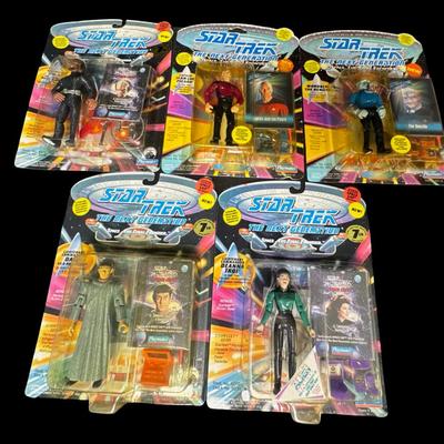 Star Trek The Next Generation 4 1/2 Inch Action Figure Assortment ...