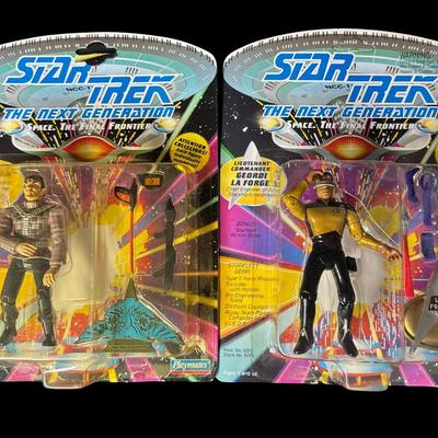 Star Trek The Next Generation 4 1/2 Inch Action Figure Assortment ...