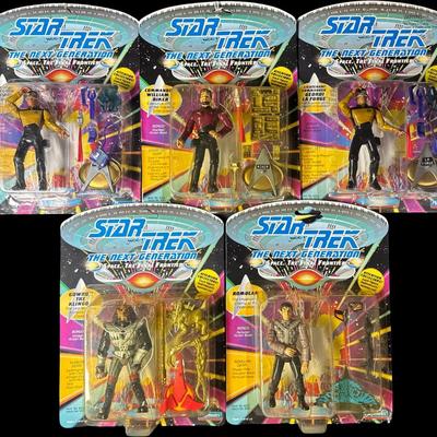 Star Trek The Next Generation 4 1/2 Inch Action Figure Assortment ...