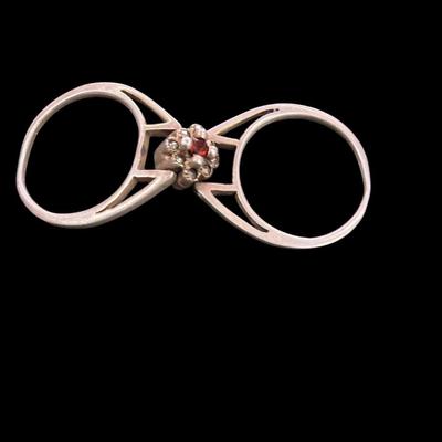 Flip Ring, Rhinestone Pin, and WHS 52 Pin