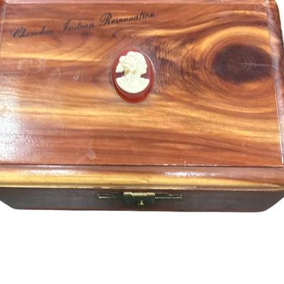 Small Cedar Wooden Jewelry Box
