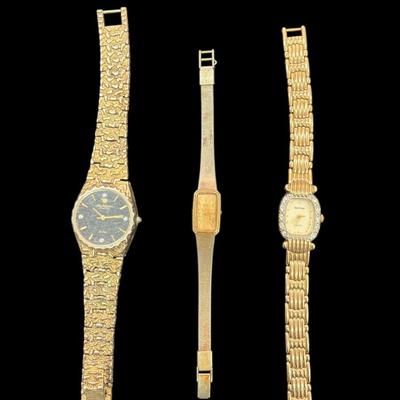 Set Of Three Watches UNTESTED NON WORKING