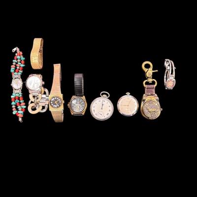 Lot of Assorted Watches NON TESTED NON WORKING