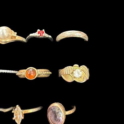 Large Lot of Assorted Rings
