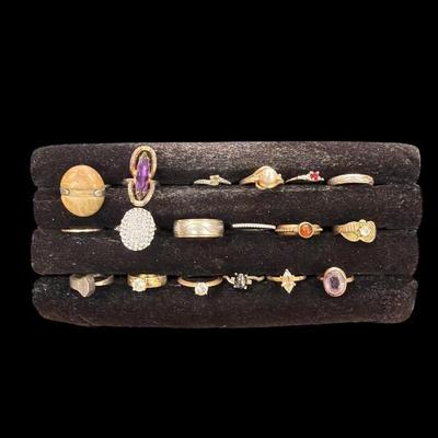Large Lot of Assorted Rings