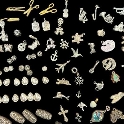 Assortment of Jewelry Charms and Other Pieces
