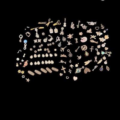 Assortment of Jewelry Charms and Other Pieces
