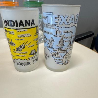 Assortment of glassware