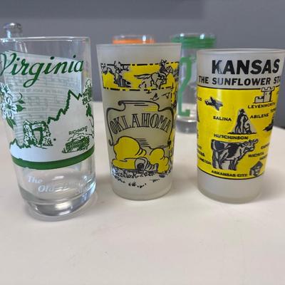 Assortment of glassware