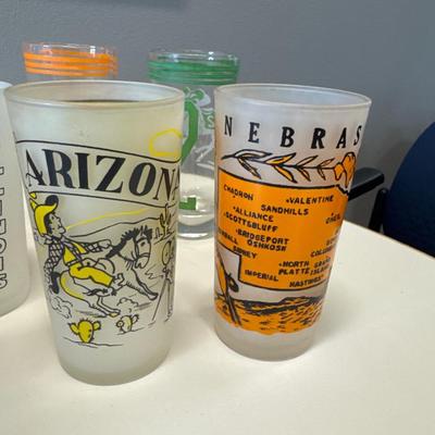 Assortment of glassware